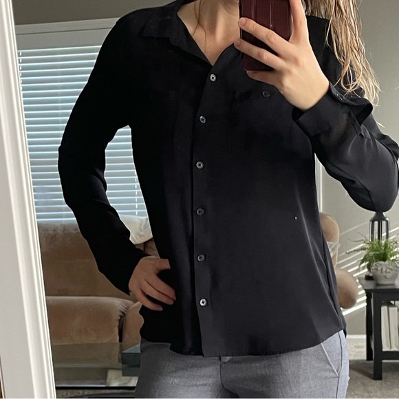 Button Up Blouse - Picture 2 of 6